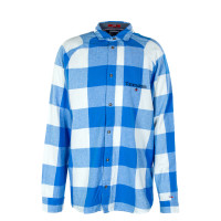 Herren Hemd - Serif Linear Buf - Blue / Check