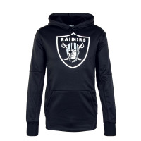 Herren Hoody - Nike Prime Logo Thema Raiders - Black