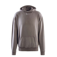 Herren Hoody - Small Signature Heavy - Washed Grey