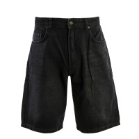 Herren Short - Solid - Black Wash