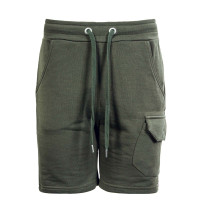 Herren Short - Terry - Olive