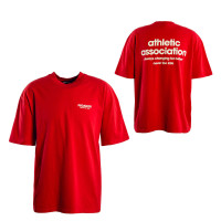 Herren T-Shirt - Alchar Oversized Tee Washed - Red