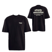 Herren T-Shirt - Alchar Oversized Washed - Black