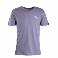Herren T-Shirt - Basic Small Logo - Pale Violet