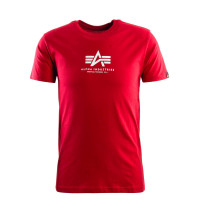 Herren T-Shirt - Basic - Speed Red