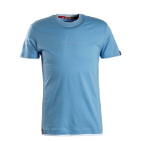 Herren T-Shirt - Double Layer - Light Blue