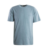 Herren T-Shirt - Duster Script - Misty Sky Blue