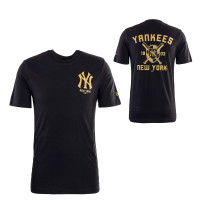 Herren T-Shirt - MLB Team Graphic BP NY Yankees - Black