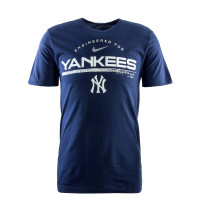 Herren T-Shirt - New York Yankees Team Enginee - Navy