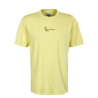 Herren T-Shirt - Small Signature Washed - Light Yellow