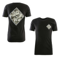 Herren T-Shirt - Tippet Lineup Premium - Black