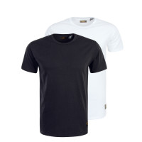 Herren T-Shirts - 2er Pack Skate - Black White
