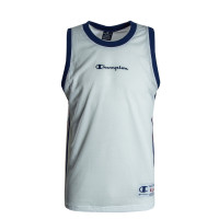 Herren Tanktop - Tank - White / Blue