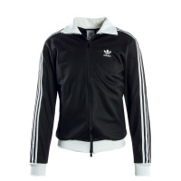 Herren Trainingsjacke - Beckenbauer Track Top - Black / White