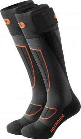Hotronic Heat Socks Surround Comfort (32.0 - 34.0, anthrazit/orange, 1 Paar)