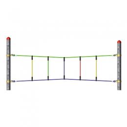 Huck Seilspielgeräte Haiger Einzelelement, Bogenseil