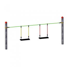 Huck Seilspielgeräte Haiger Einzelelement, Schaukelsitze