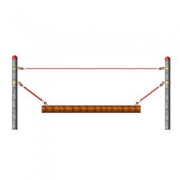 Huck Seilspielgeräte Haiger Einzelelement, Wackelbalken