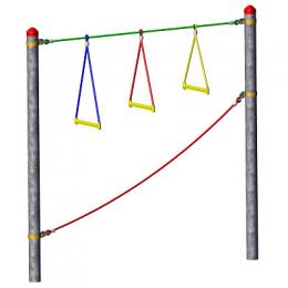 Huck Seilspielgeräte Vario-Kletterpark Einzelelement 
