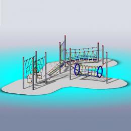 Huck Seilspielgeräte Vario-Kletterpark-Set 