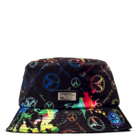 Hut - Color Monogram - Black