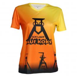 Ich lauf auf Koks Funktions T-shirt  nordsternorange für Frauen
