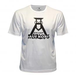 Ich lauf auf Koks Funktions T-Shirt weiß für Männers