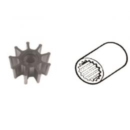 Impeller 500105 GT / Ersatz für Detroit Diesel 5193553 / Volvo 807904, 875660-3, 875660-3 / Jabsco 836-0001