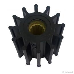 Impeller 500124 / Ersatz für Johnson Pump 09-0812B / Yanmar 119773-42600-01 / Jabsco 13554-0001