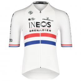 INEOS Grenadiers Britischer Meister Icon 22 Kurzarmtrikot, für Herren, Größe L,