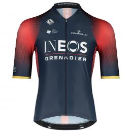 INEOS Grenadiers Olympiasieger Icon 22 Kurzarmtrikot, für Herren, Größe M, Fahrr