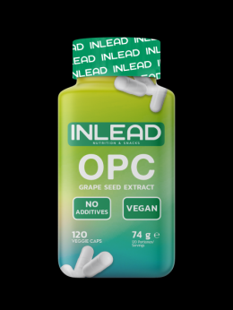 Inlead OPC Grape Seed Extract, 120 Caps