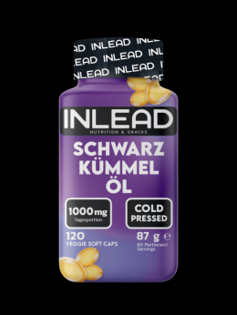 Inlead Schwarzkümmelöl, 120 Caps