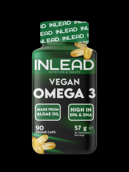 Inlead Vegan Omega-3, 90 Caps