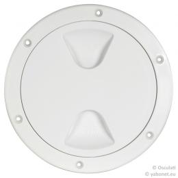 Inspektionsdeckel weiß 260 mm