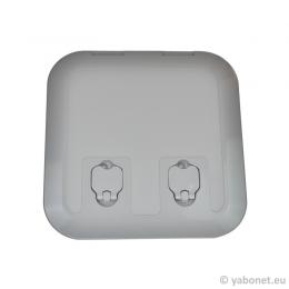 Inspektionsluke grau 375 x 375 mm