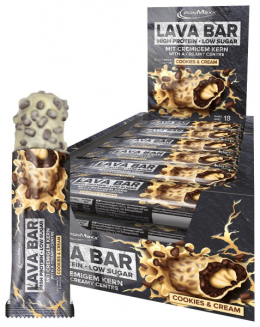 IronMaxx Lava Bar Proteinriegel, 40g Angebot kostenlos vergleichen bei topsport24.com.
