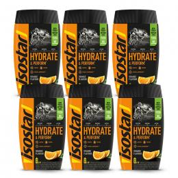 Isostar Hydrate & Perform Sport Drink 6x400g Orange