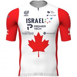 ISRAEL PREMIER TECH Kanadischer Meister 2022 Trikot, für Herren, Größe 2XL, Rads