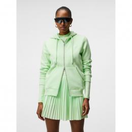 J.Lindeberg Alpha Zip Hood Damen | patina green L