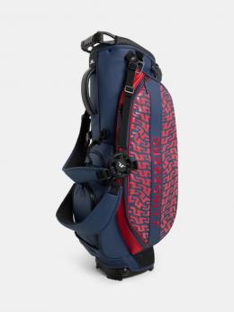J.Lindeberg Play Stand Bag Print | bridge swirl red one size