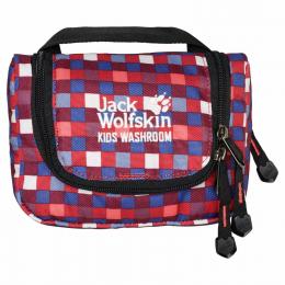 Jack Wolfskin Kulturbeutel für Kinder (7568 cherry petit checks)