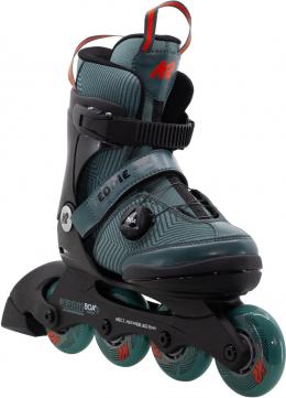 K2 Eddie Boa Junior Inliner Jungen (32.0-37.0, (72 mm Räder) dark teal)