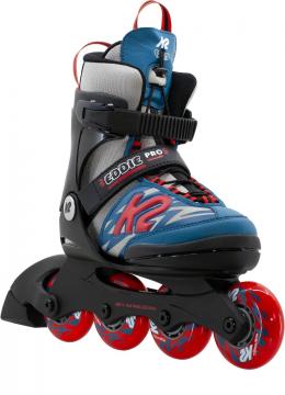 K2 Eddie Pro Junior Inliner Boy (32.0-37.0, (72 mm Räder) gray/blue)