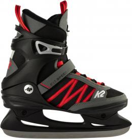 K2 F.I.T Speed Ice Pro Schlittschuh (44.5 (US=11.0), black/red)