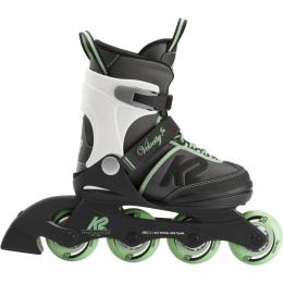 K2 Velocity Junior Girl Inliner (29.0-34.0, black/grey/green)