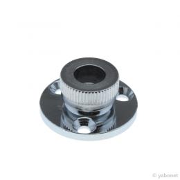 Kabeldurchführungen Messing verchromt 10 mm