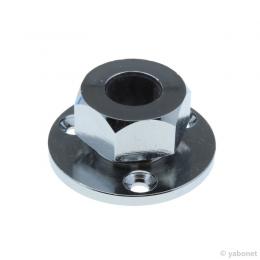 Kabeldurchführungen Messing verchromt 12 mm