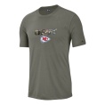 Kansas City Chiefs Camo Wordmark NFL SS Shirt