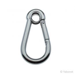 Karabiner mit Auge 7 x 70 mm